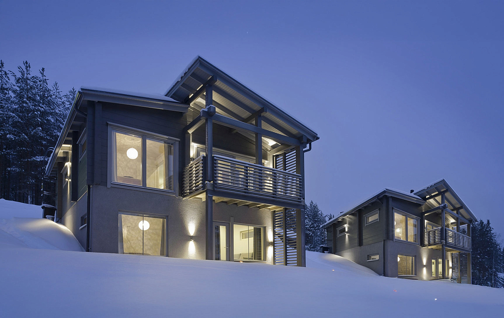 Гостевые дома на лыжном курорте фото анонса построенного объекта