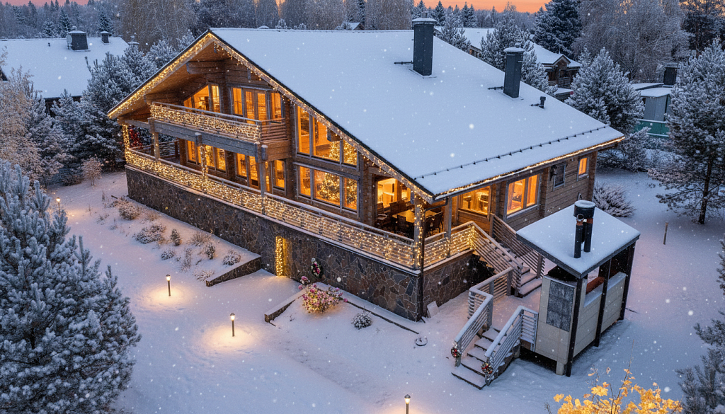 Шале c причалом на Истре фото анонса построенного объекта